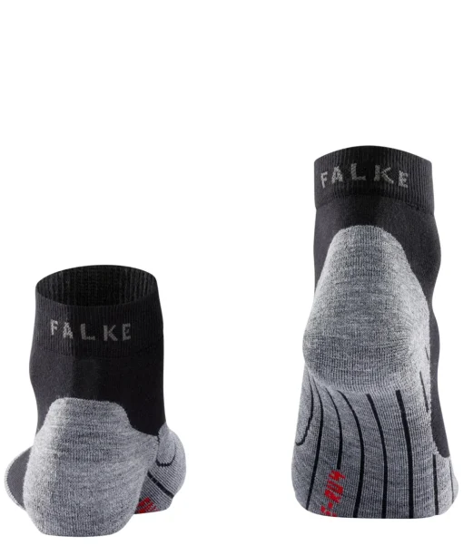 FALKE RU4 Short dames hardloopsokken, zwart (black-mix)