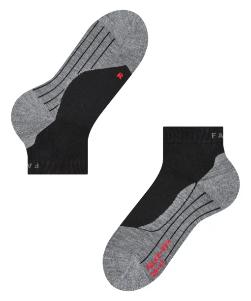 FALKE RU4 Short dames hardloopsokken, zwart (black-mix)
