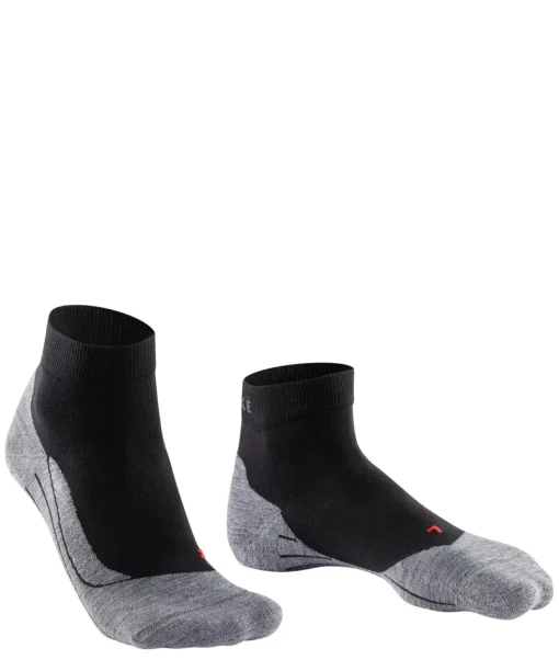 FALKE RU4 Short dames hardloopsokken, zwart (black-mix)