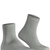 FALKE Run Rib unisex sokken kort, grijs (light grey)