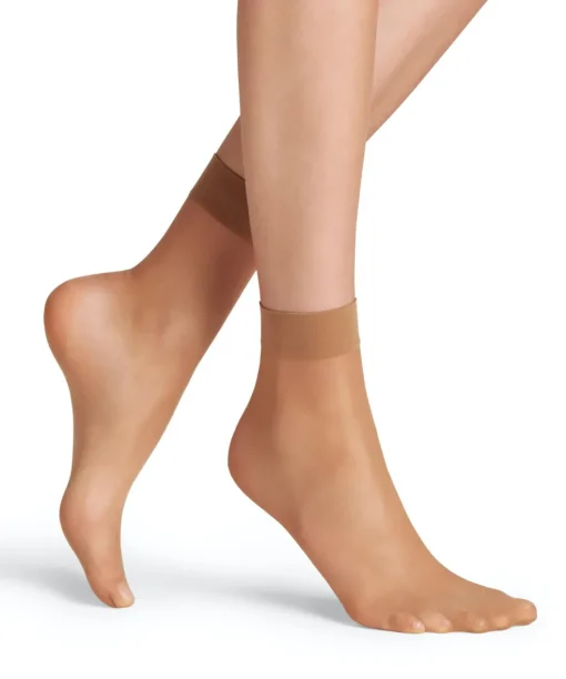 FALKE Seidenglatt 15 DEN dames sokjes, beige (sun)