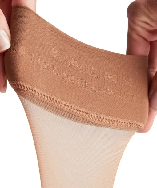 FALKE Seidenglatt 15 DEN dames kniekousen, beige (sun)