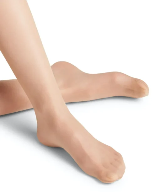 FALKE Seidenglatt 15 DEN dames kniekousen, beige (cocoon)