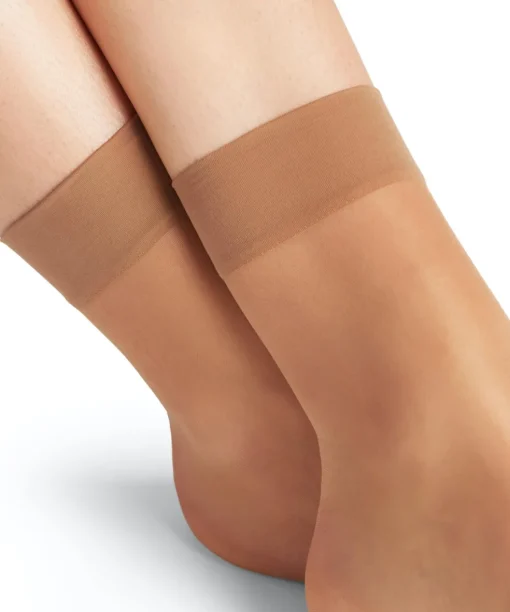 FALKE Seidenglatt 15 DEN dames sokjes, beige (sun)