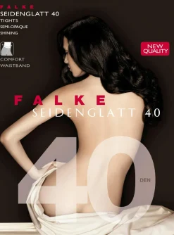 FALKE Seidenglatt 40 DEN dames panty, marine