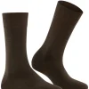 FALKE Sensitive Berlin damessokken, bruin (dark brown)