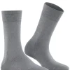 FALKE Sensitive Berlin damessokken, grijs (light grey mel.)