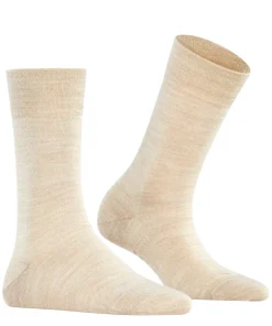 FALKE Sensitive Berlin damessokken, beige (linen mel.)