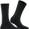 FALKE Sensitive Berlin damessokken, zwart (black)