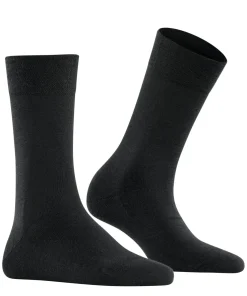 FALKE Sensitive Berlin damessokken, zwart (black)