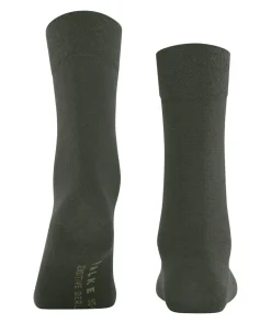 FALKE Sensitive Berlin damessokken, olijfgroen (military)