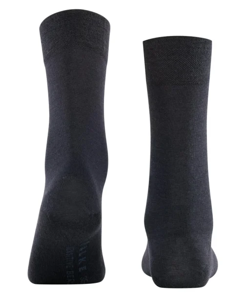 FALKE Sensitive Berlin damessokken, donkerblauw (dark navy)