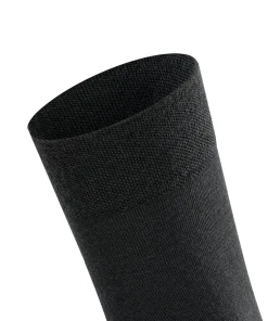 FALKE Sensitive Berlin damessokken, zwart (black)