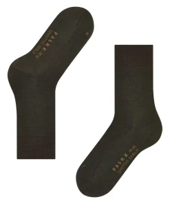 FALKE Sensitive Berlin damessokken, bruin (dark brown)