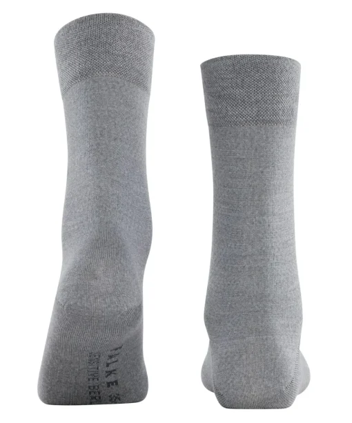 FALKE Sensitive Berlin damessokken, grijs (light grey mel.)
