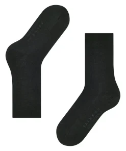 FALKE Sensitive Berlin damessokken, zwart (black)
