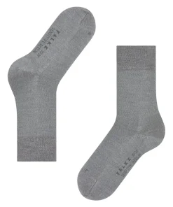 FALKE Sensitive Berlin damessokken, grijs (light grey mel.)