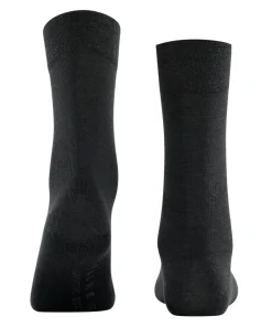 FALKE Sensitive Berlin damessokken, zwart (black)