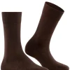 FALKE Sensitive London damessokken, bruin (dark brown)