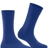 FALKE Sensitive London damessokken, kobaltblauw (imperial)