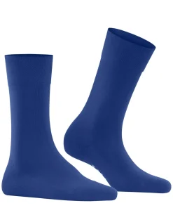 FALKE Sensitive London damessokken, kobaltblauw (imperial)