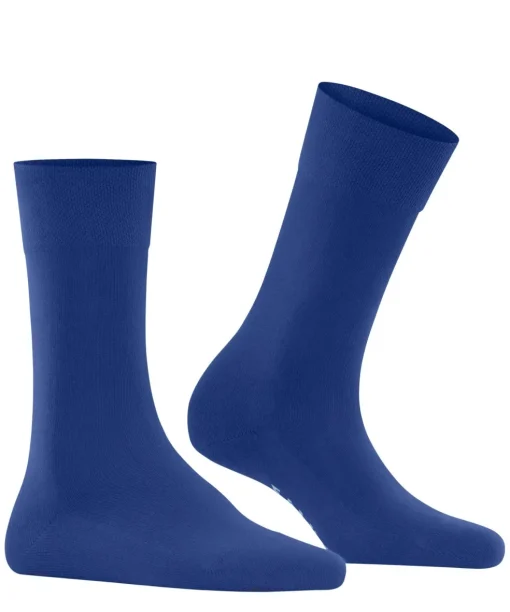 FALKE Sensitive London damessokken, kobaltblauw (imperial)