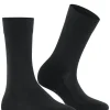 FALKE Sensitive London damessokken, zwart (black)