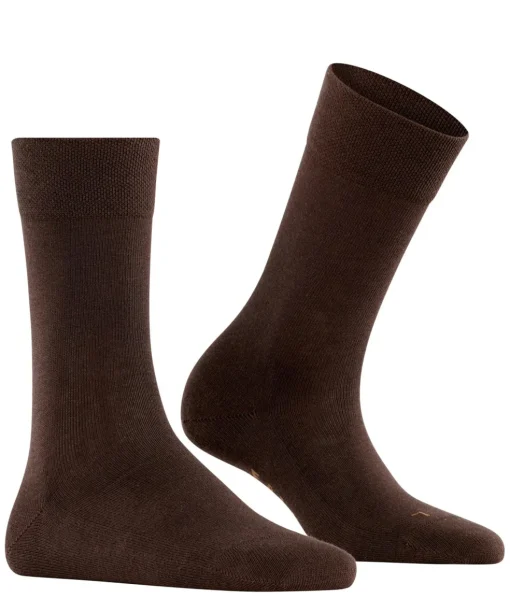FALKE Sensitive London damessokken, bruin (dark brown)