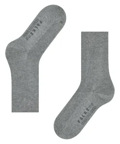 FALKE Sensitive London damessokken, grijs (light greymel.)