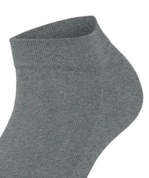 FALKE Sensitive London dames sneakersokken, grijs (light greymel.)