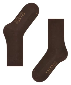 FALKE Sensitive London damessokken, bruin (dark brown)