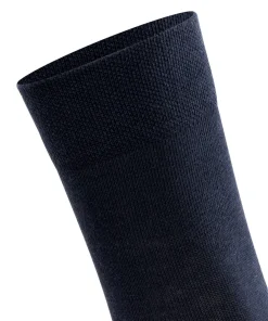 FALKE Sensitive London damessokken, donkerblauw (dark navy)