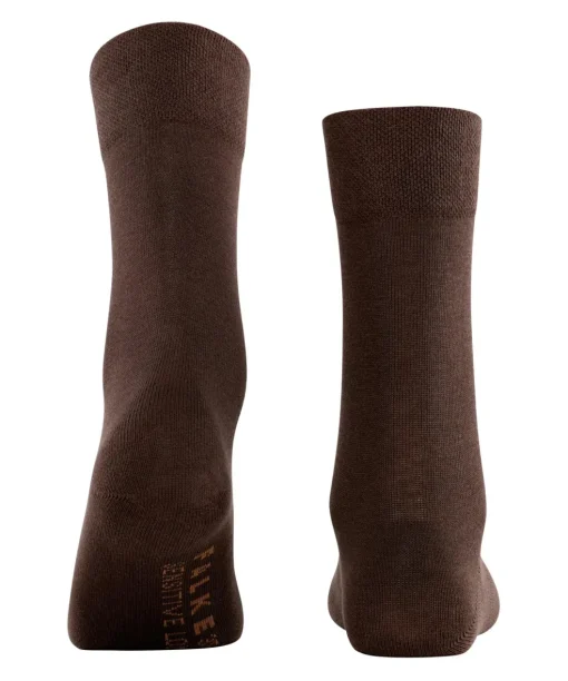 FALKE Sensitive London damessokken, bruin (dark brown)