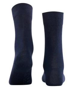 FALKE Sensitive London damessokken, donkerblauw (dark navy)
