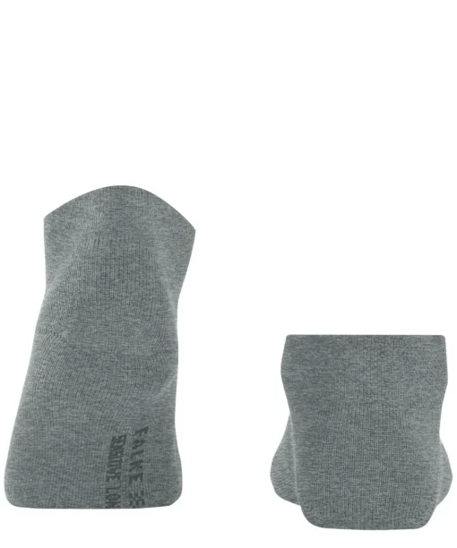 FALKE Sensitive London dames sneakersokken, grijs (light greymel.)