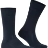 FALKE Sensitive London herensokken, blauw (dark navy)