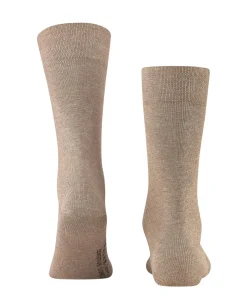 FALKE Sensitive London herensokken, bruin (nutmeg mel)