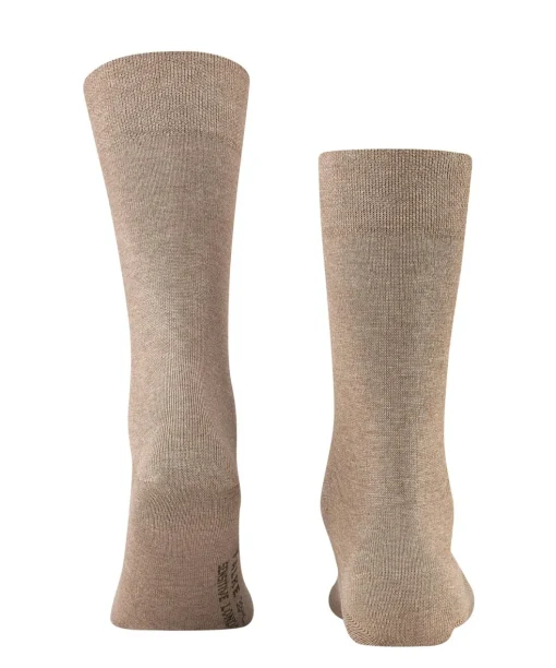 FALKE Sensitive London herensokken, bruin (nutmeg mel)