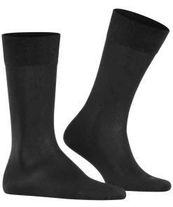 FALKE Sensitive Malaga herensokken, zwart (black)