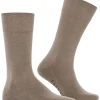 FALKE Sensitive New York herensokken, bruin (nutmeg)