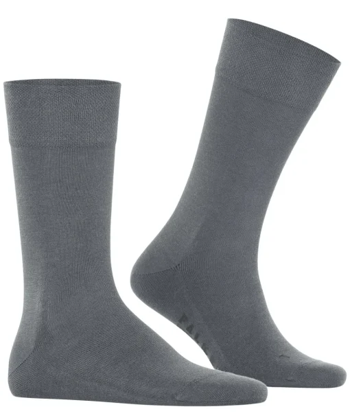 FALKE Sensitive New York herensokken, grijs (light grey)
