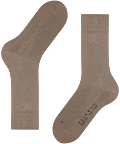 FALKE Sensitive New York herensokken, bruin (nutmeg)