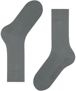 FALKE Sensitive New York herensokken, grijs (light grey)