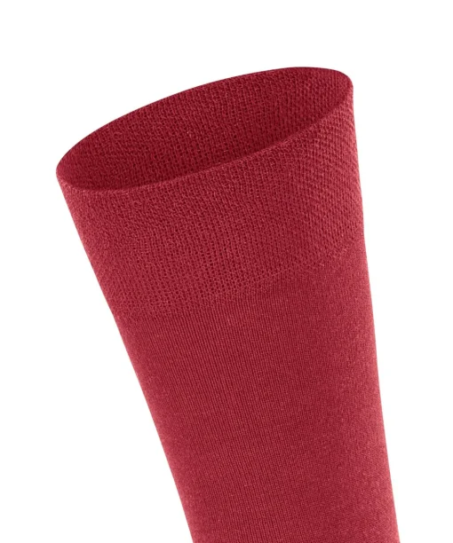 FALKE Sensitive New York herensokken, rood (scarlet)