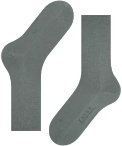 FALKE Sensitive New York herensokken, grijs (light grey)
