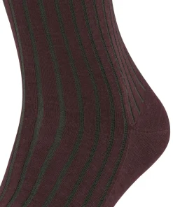 FALKE Shadow herensokken, (rioja)