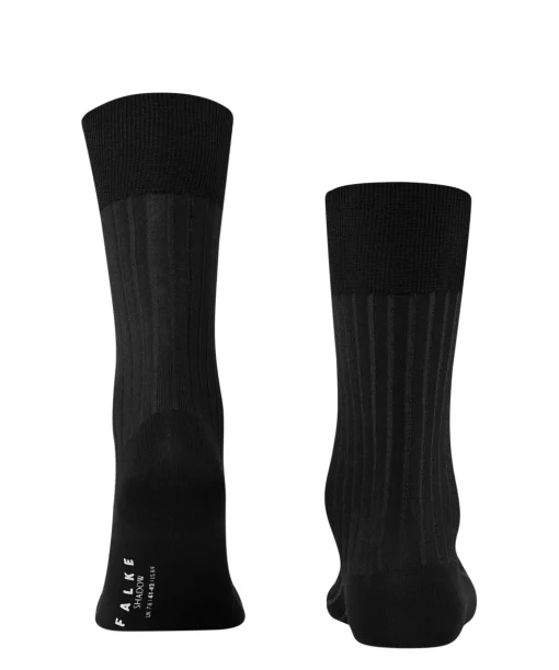 FALKE Shadow herensokken, grijs (grey-white)