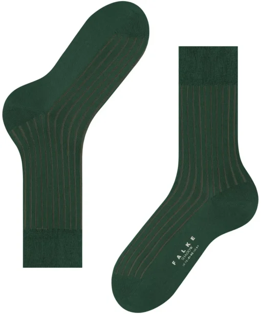 FALKE Shadow herensokken, groen (hunter green)
