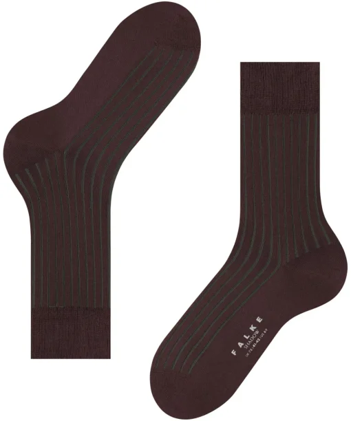 FALKE Shadow herensokken, (rioja)