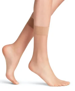 FALKE Shelina 12 DEN dames sokjes, beige (sun)